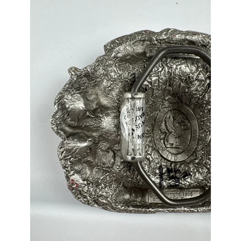 Vintage 1995 Harley Davidson Ghost Rider Belt Buckle DD201 UK w Box